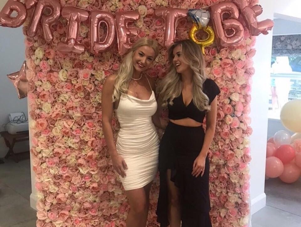 All the Pinks Flower wall