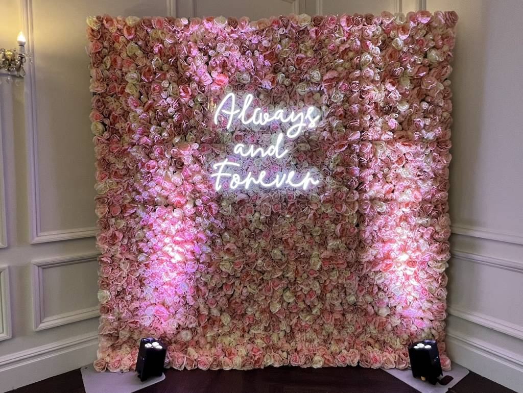 All the Pinks Flower walls